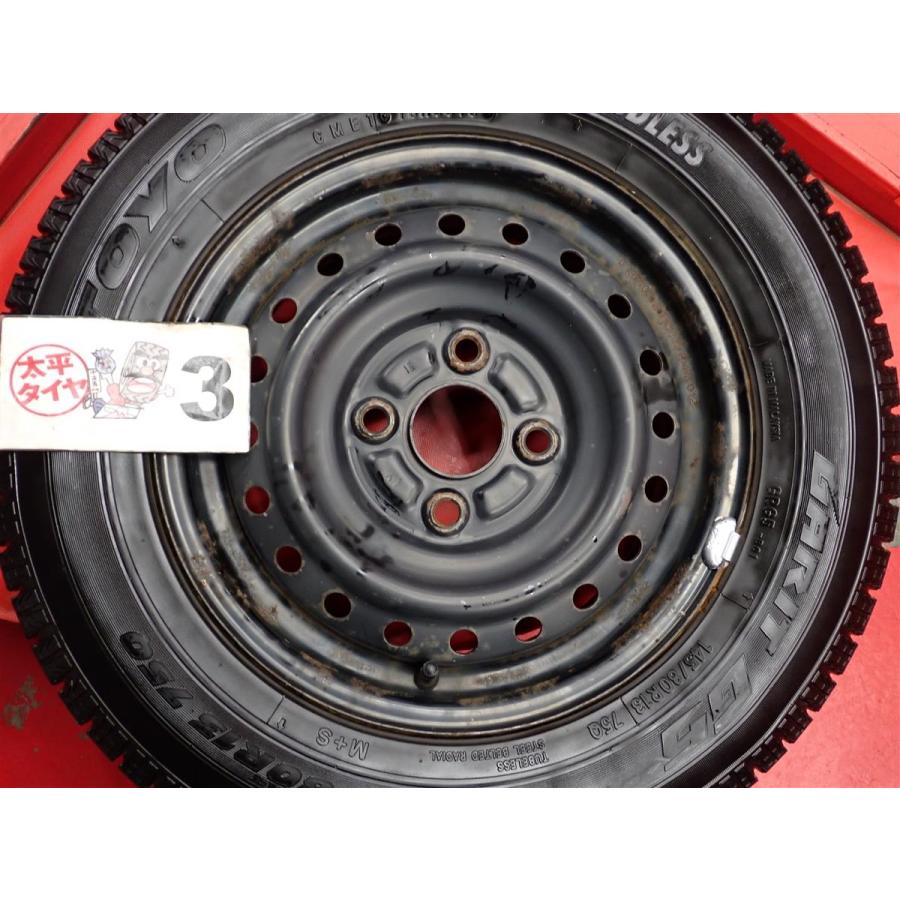 激安 4本SET】ダイハツ ムーヴ L175S系 純正 スチール 鉄ホイール
