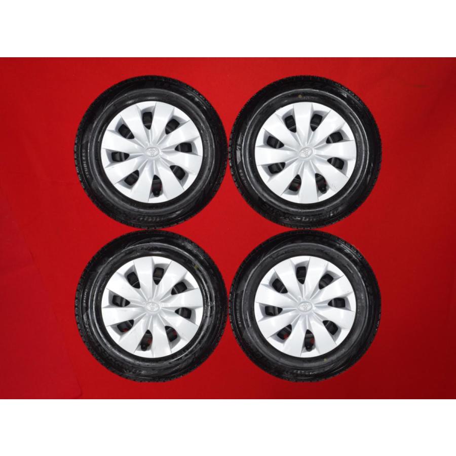 スタッドレス シエンタ (80系)純正スチール フルホイールキャップ付+  