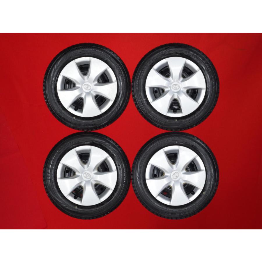 スタッドレス bB 20系 純正スチール フルホイールキャップ付+  