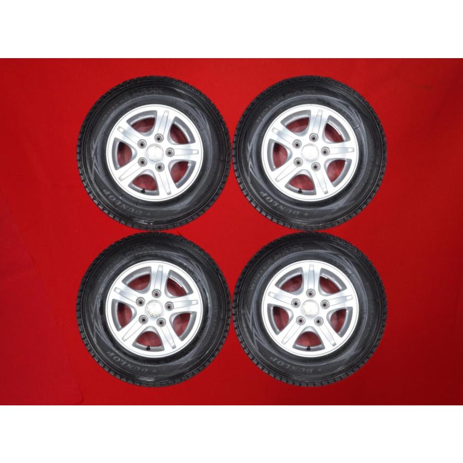 良品 4本SET】ダンロップ ウィンターマックス SV01 [165R13 8PR LT] 5 