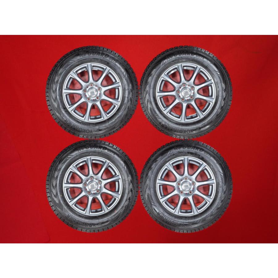 DUFACT 社外ホイール 16インチ 4本 6J5HPCD100+42　(VHH35) クレジットカード QR決済可能 DUFACT デュファクト DT9 中古ホイール 4本 6J 16インチ PCD100 4穴 +