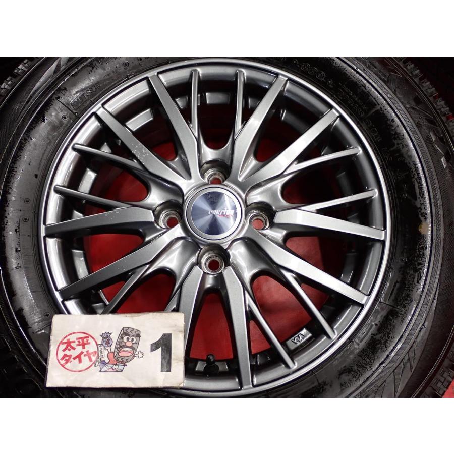 スタッドレス RAVRION RM01+ ブリヂストン ブリザックVRX [ 185/70R14 ] 9分山★ ノート ノート・eパワー カローラ 等にstwt14｜taiheishopping｜05