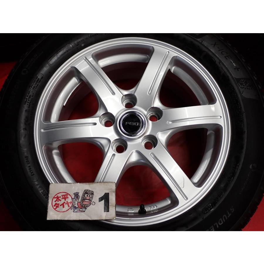 スタッドレス FEID(フェイド) G6+ ミシュラン X-ICE3プラス [ 205/60R16 ] 8.5分山★ プリウスα サイ メビウス 等にstwt16｜taiheishopping｜05