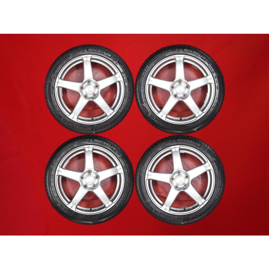 Audiの純正ホイールとミシュランXice3+の1本セット　4-② 激安 4本SET】ミシュラン X-ICE3 プラス [225/45R18 95H] 5スポーク