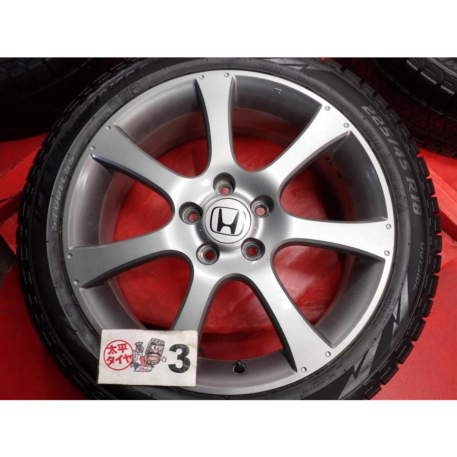 オデッセイRB1ホイール　引き取り限定 激安 4本SET】オデッセイ RB1系 アブソルート 後期 純正 [7J +55