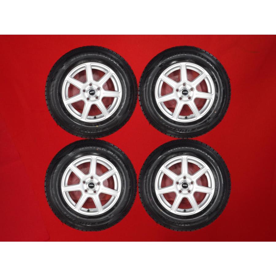 美品】ダンロップタイヤ215/70 15R 98Hと日産純正ホイール4本セット