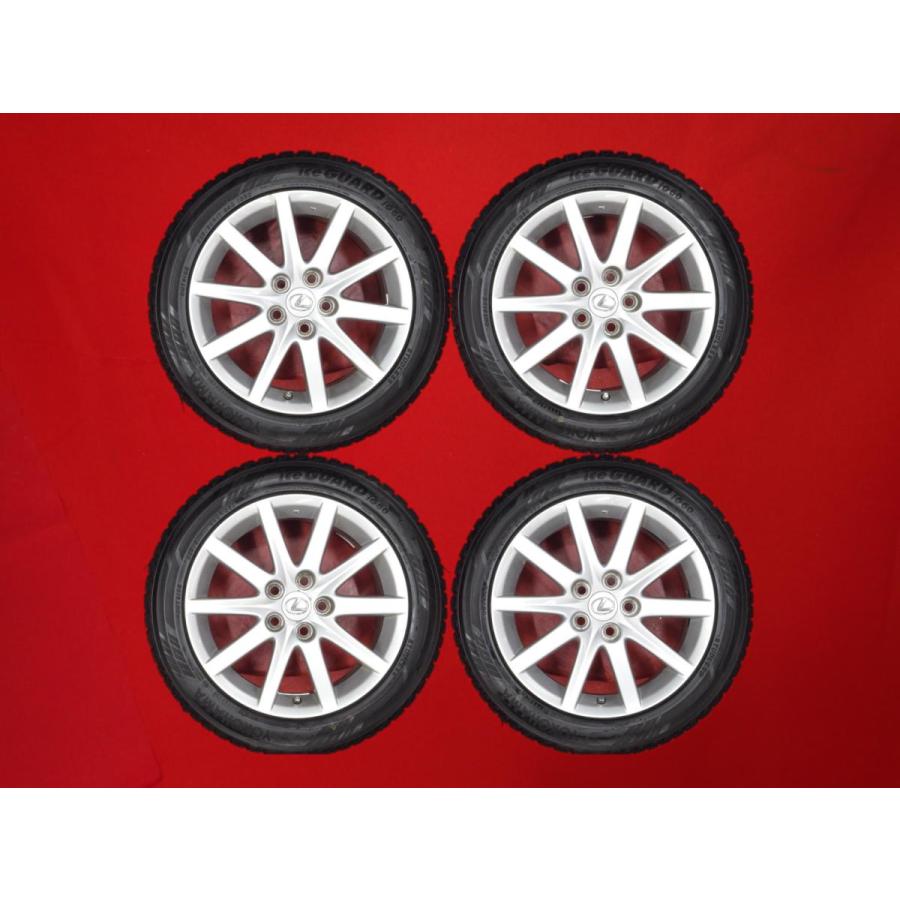 レクサスisバージョンL純正ホイール225/45r17スタッドレスタイヤ23年製 S23ｽﾀｯﾄﾞﾚｽ [SS025-X4] 225/45R17 7.0J+38 5H-114.3 ﾚｸｻｽIS – SHIBATIRE