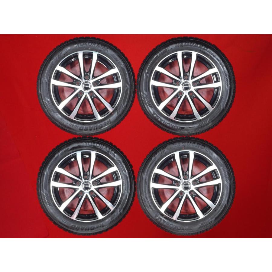 ヨコハマ iceGUARD 6 タイヤ4本 ホイールセット 205/55R 16