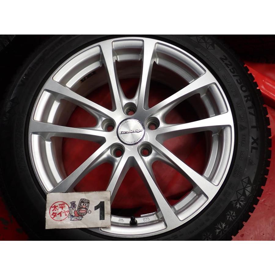 VW用 4本SET】コンチネンタル バイキングコンタクト7 [225/50R17 98T