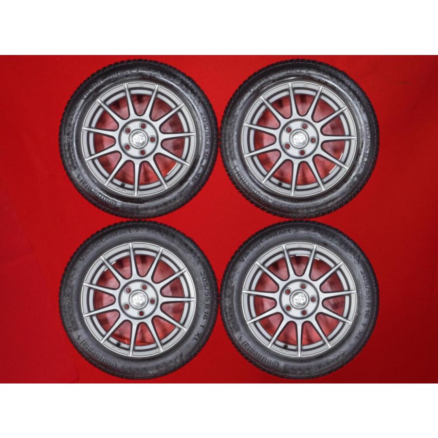 ボルボ用 4本SET】コンチネンタル バイキングコンタクト7 [205/55R16