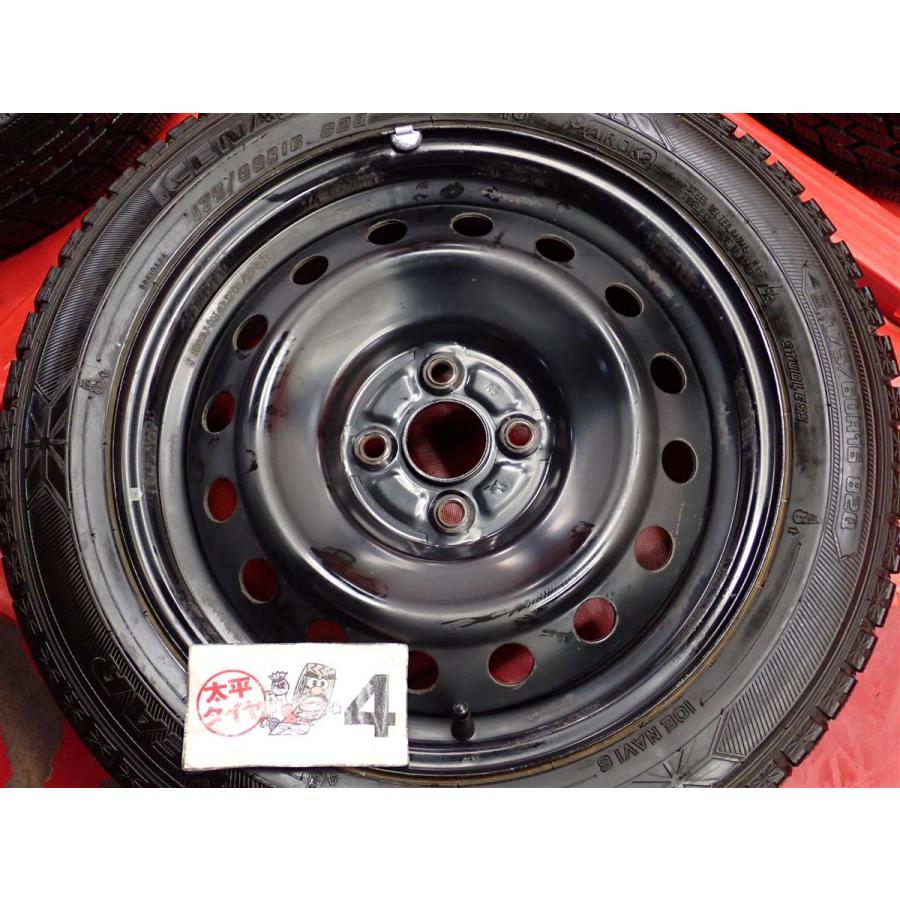 激安 4本SET】トヨタ ラクティス 100系 純正 スチール 鉄ホイール [5.5