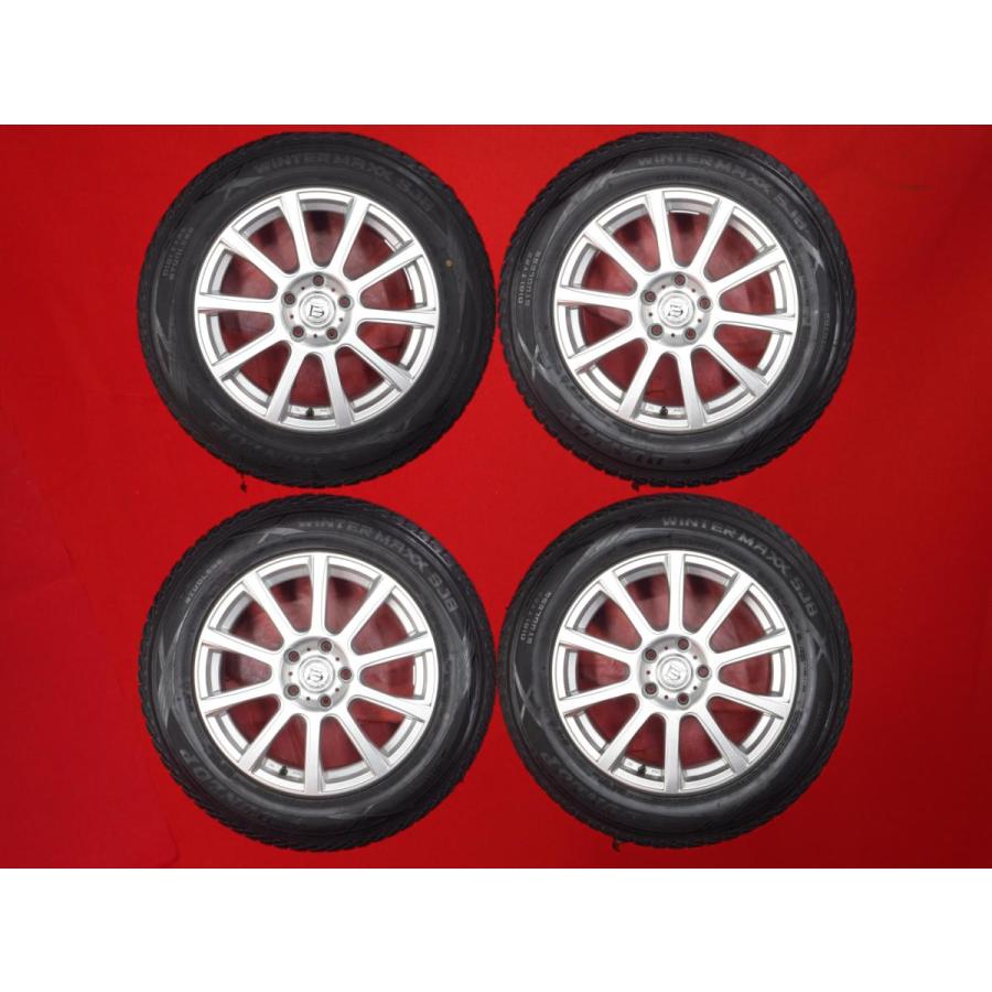 スタッドレス Aphrodite IS+ ダンロップ ウィンターMAXXSJ8 [ 225/65R17 ] 8.5/8分山★ RAV4 エクス ...