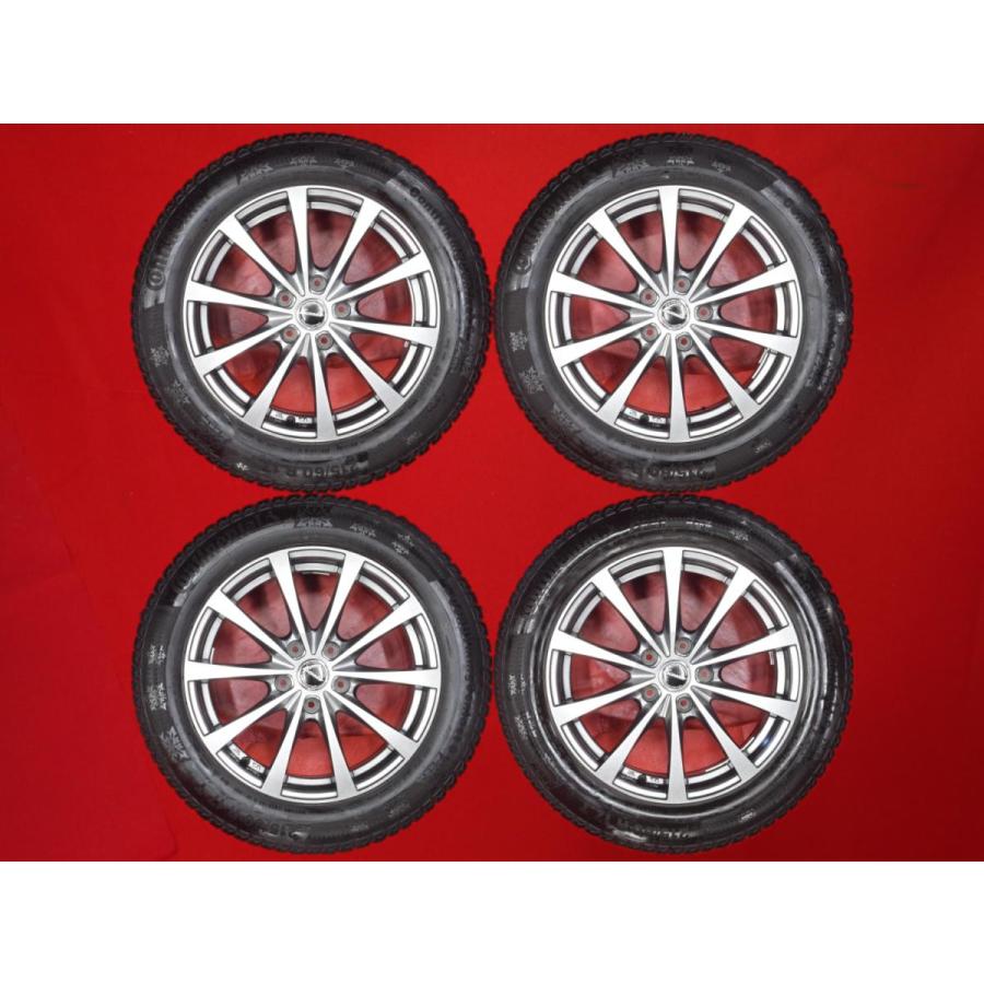 スタッドレス タイヤ付き中古ホイール Exceeder EX10 215/60R17 96T 4 