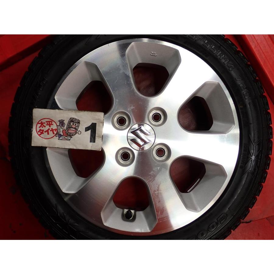 激安 4本SET】スズキ ワゴンR MH21S系 純正 アルミホイール [4.5J +50