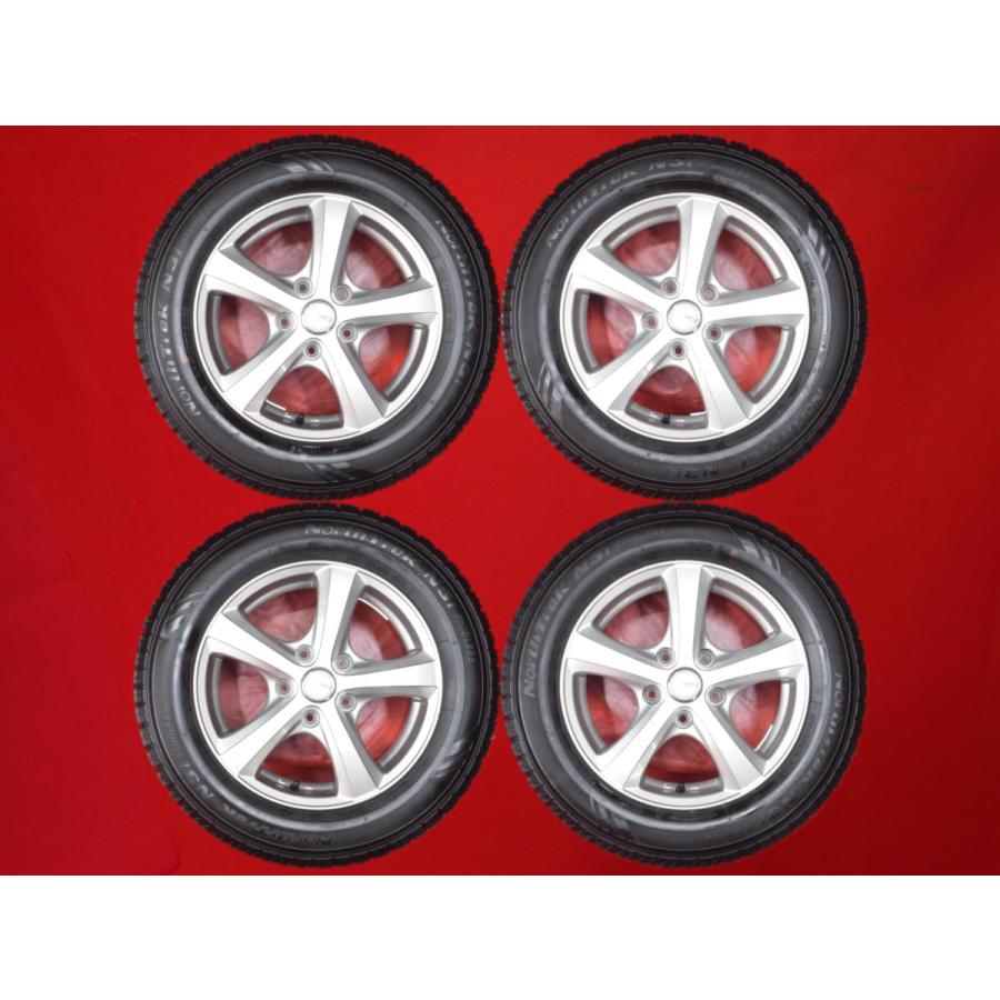スタッドレス 5スポーク+ オートバックス ノーストレックN3I [ 195 