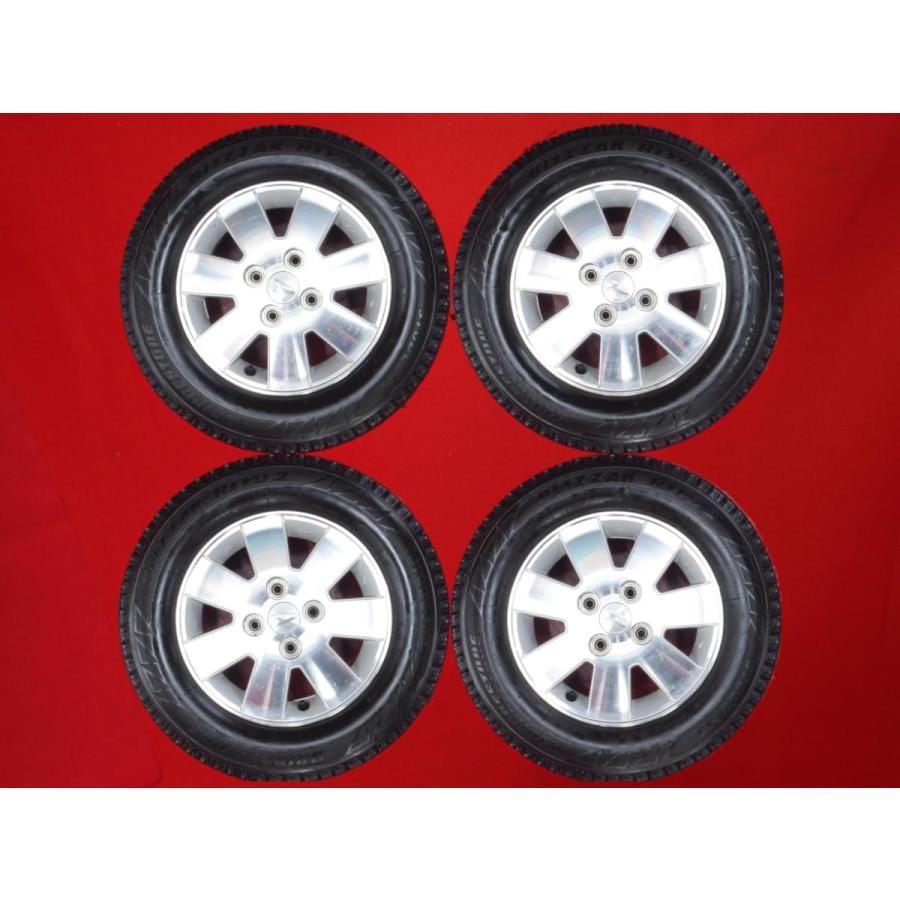 スタッドレス ダイハツ 純正7スポーク+ ブリヂストン ブリザック REVO2 