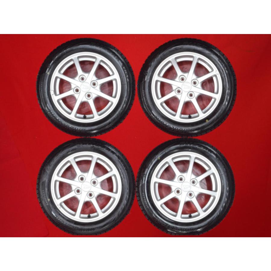 スタッドレス ダイハツ 純正 + ブリヂストン ブリザック VRX2 [ 155 