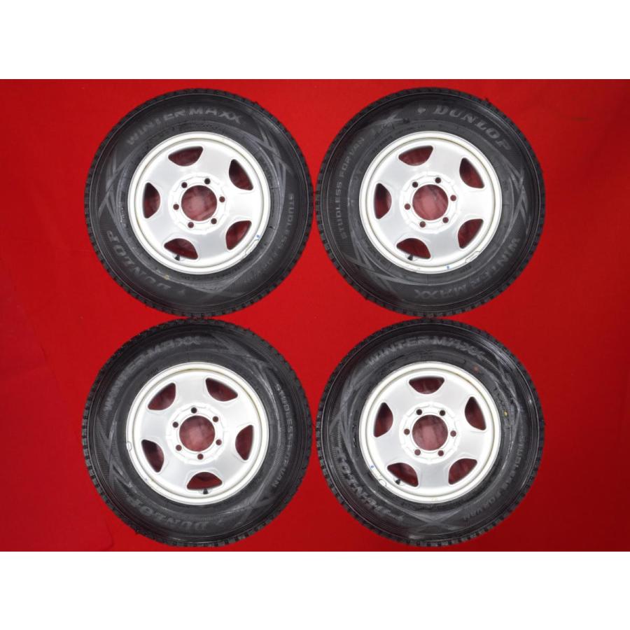 2020年製 ダンロップスタッドレスSV01 195/80R15 107/105L 中古4本