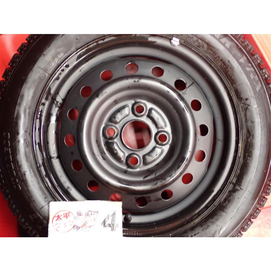 激安 4本SET】ダイハツ ミライース 純正 スチール 鉄ホイール [4.5J +