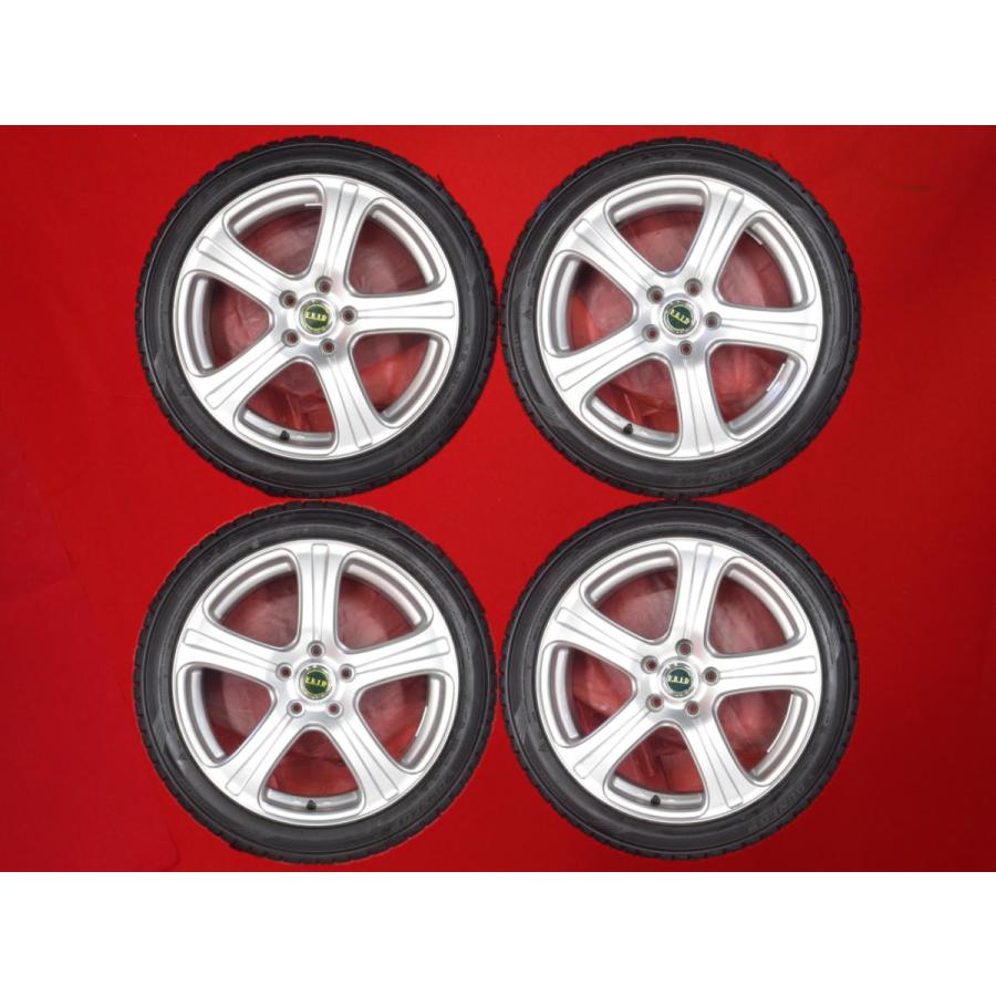 スタッドレス 5スポーク + ダンロップ DSX・2 [ 225/45R18 ]8分山  