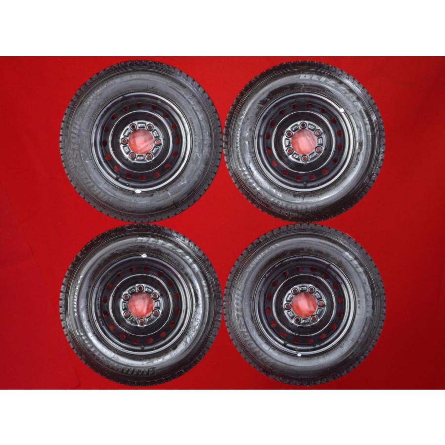 スタッドレス ハイエース 200系 純正スチール (キャップ無)+  