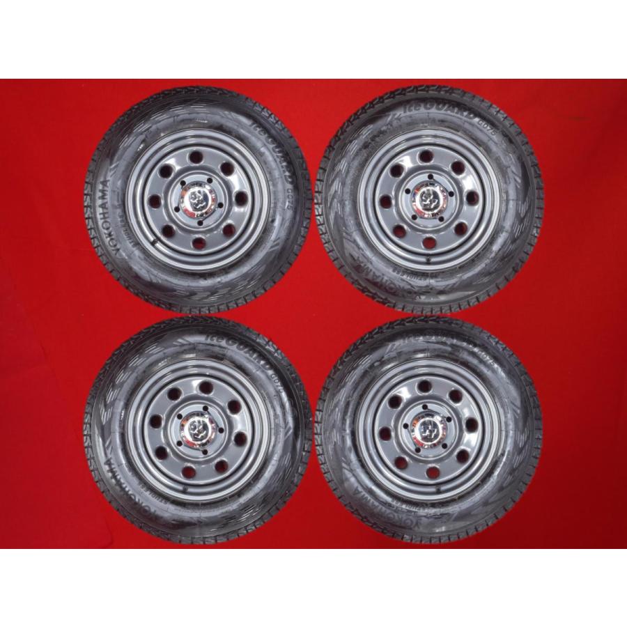 スタッドレス ☆TT4II スチール + ヨコハマ アイスガード G075 [ 195  