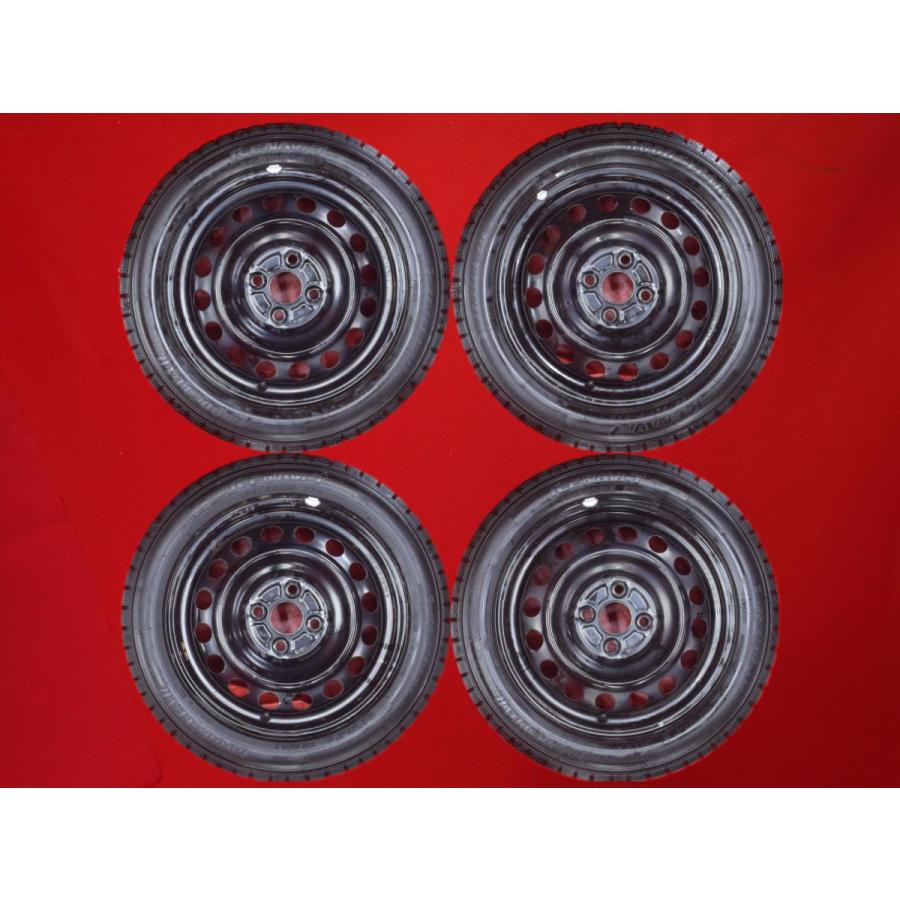 スタッドレス 4本セット スチールホイール + グッドイヤー アイスナビ7  