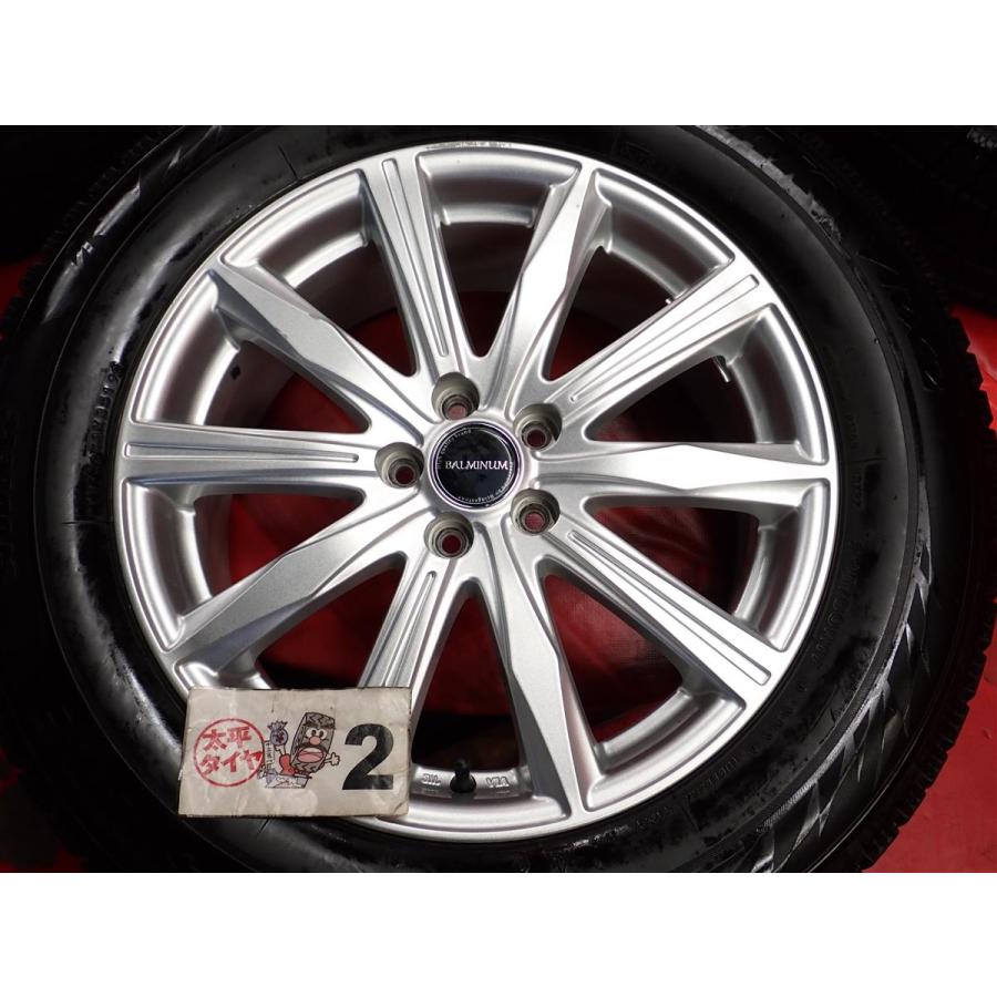 送料込225/60R17ブリヂストンBLIZZAK VRX2アルミホイール5穴 激安 4本SET】ブリヂストン ブリザック VRX2 [225/60R17 99Q] 10