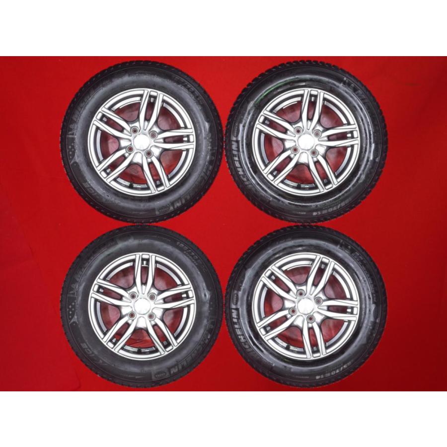 激安 4本SET】ミシュラン X-ICE XI3 [185/70R14 92T] 5Wスポーク 