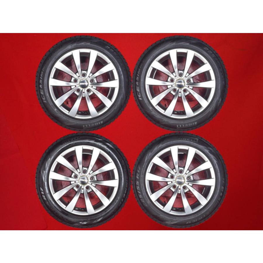 BMW用 4本SET】ピレリ アイスアシンメトリコ ランフラット [225/55R17 