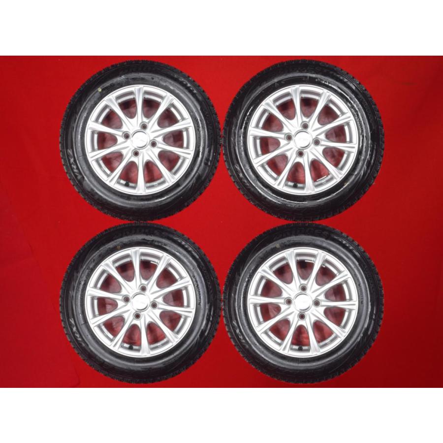 スタッドレス165/70 R14 ブリヂストンVRX2 バリ山ソリオ純正