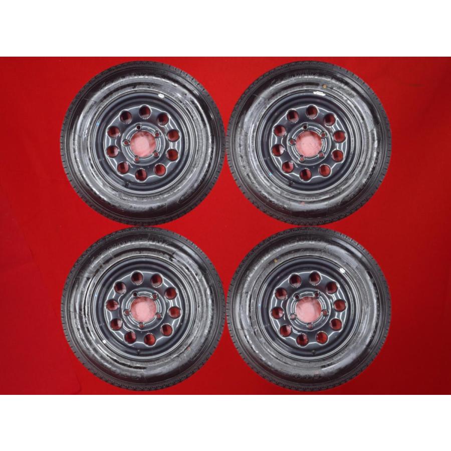 ジムニーシエラスタッドレスタイヤ純正ホイール付195/80R15 4本セット