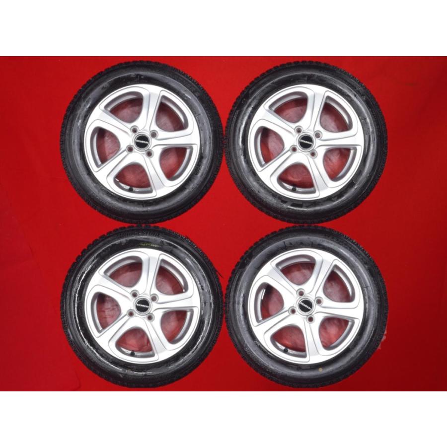 185/60R15ブリヂストンVRXスタッドレス溝有アクア ヴィッツ フィット