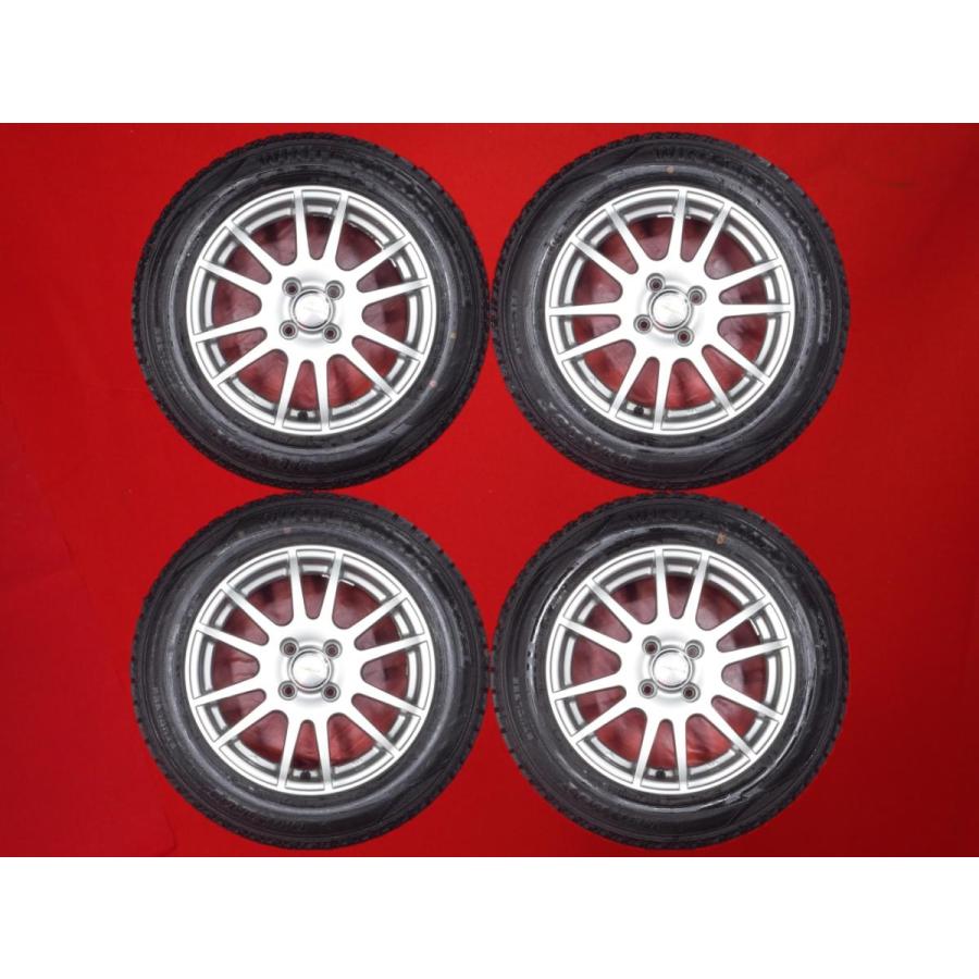 スタッドレス 4本セット 6スポークタイプ + ダンロップ ウィンター 