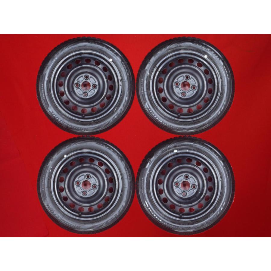 スタッドレス 4本セット [スチールホイール + ブリヂストン ブリザック  