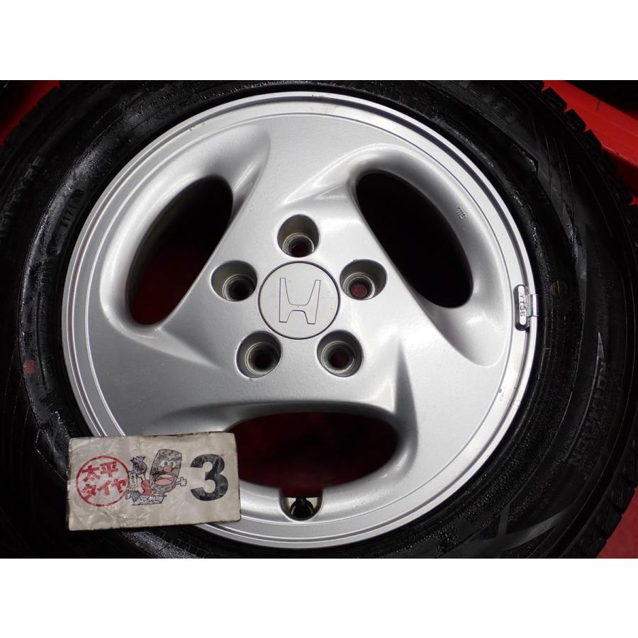 ひーたんパパ RK5 純正アルミホイール 激安 4本SET】ホンダ Z 純正 アルミホイール [5J +45 PCD114.3