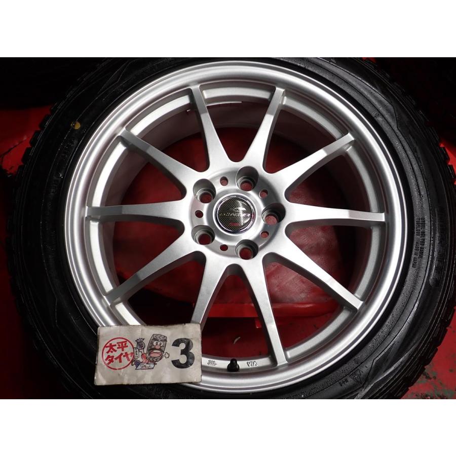 【トヨタ車用 4本】ダンロップ ウィンターマックス01 WM01 [225/50R18 95Q] 10スポークタイプ [7J +39 PCD114.3] カローラクロス 等 stwt18_6