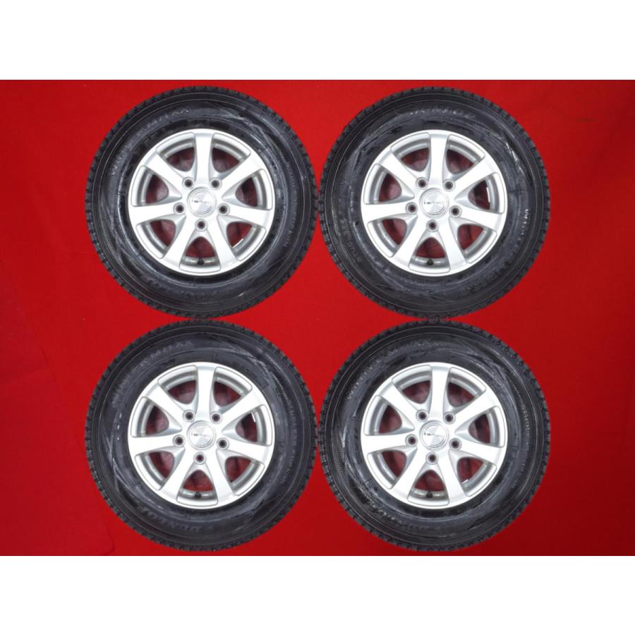良品 4本SET】ダンロップ ウィンターマックス SV01 [165R13 8PR LT] 7 