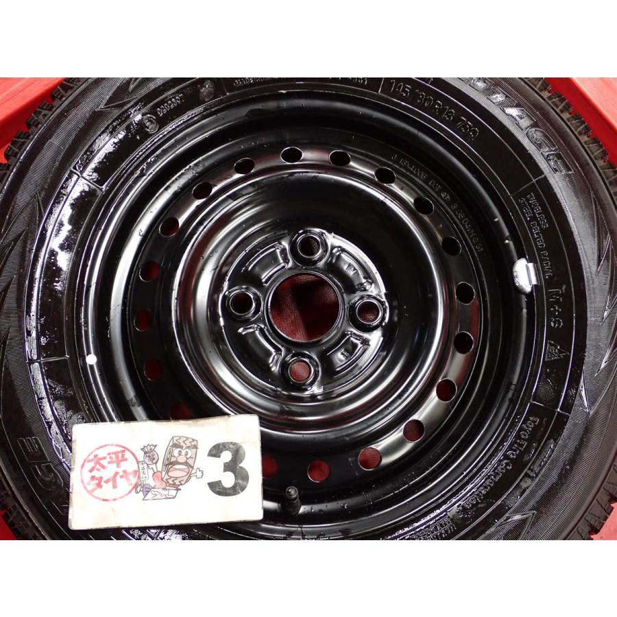 激安 4本SET】ダイハツ ムーヴ L150S系 純正 スチールホイール [4.00B