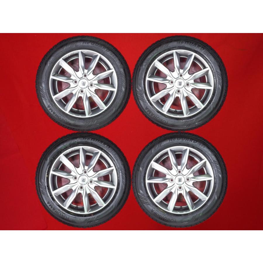 YOKOHAMA ice GUARD iG60 175/65R15 15インチ スタッドレス 4本 22年製 バリ溝 アクア スペイド ヴィッツ フィット キューブ等　(STI079) 激安 4本SET】ヨコハマ アイスガード6 iG60 [175/65R15] 5Wスポーク