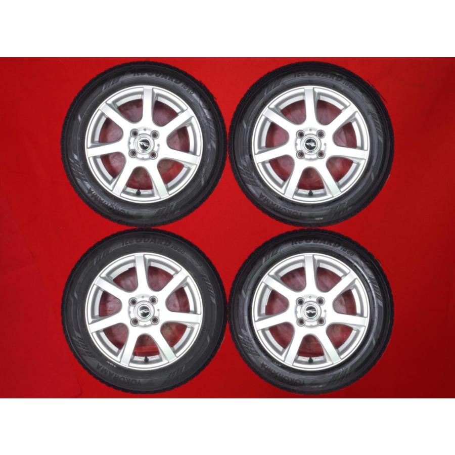 YOKOHAMA ice GUARD iG60 175/65R15 15インチ スタッドレス 4本 21年製 バリ溝 アクア スペイド ヴィッツ フィット キューブ等　(STK070) YOKOHAMA ice GUARD iG60 175/65R15 15インチ スタッドレス 4本 24年製