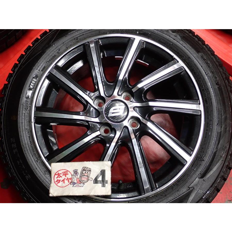 【激安 4本SET】ダンロップ ウィンターマックス02 [175/65R15] 10エアロスポーク [5.5J +42 PCD100] アクア ヴィッツ フィット 等 stwt15_7