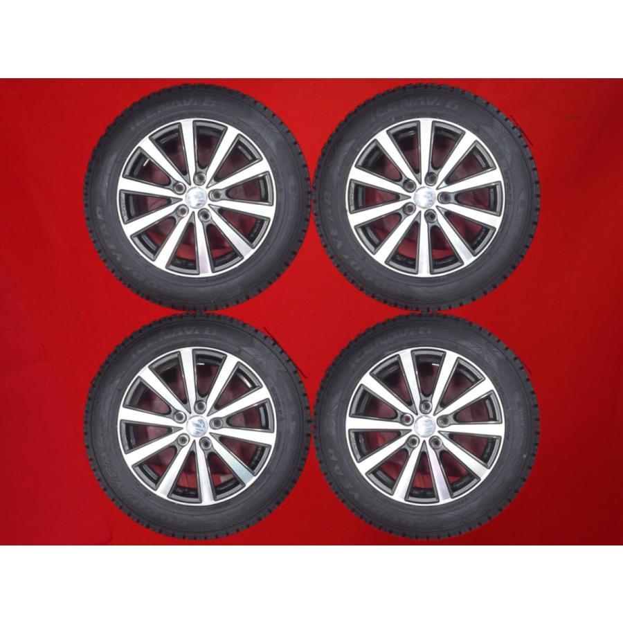 【超バリ山】グッドイヤー　アイスナビ６　195/65R16　ライズ純正ホイール付 激安 4本SET】グッドイヤー アイスナビ6 [195/65R16 92Q] 5Wスポーク