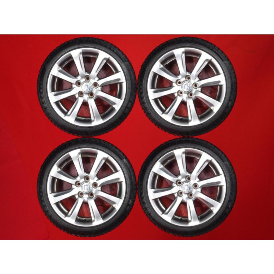 クラウン18インチ純正ホイールスタッドレス225/45R18 7.5分山VRX2 