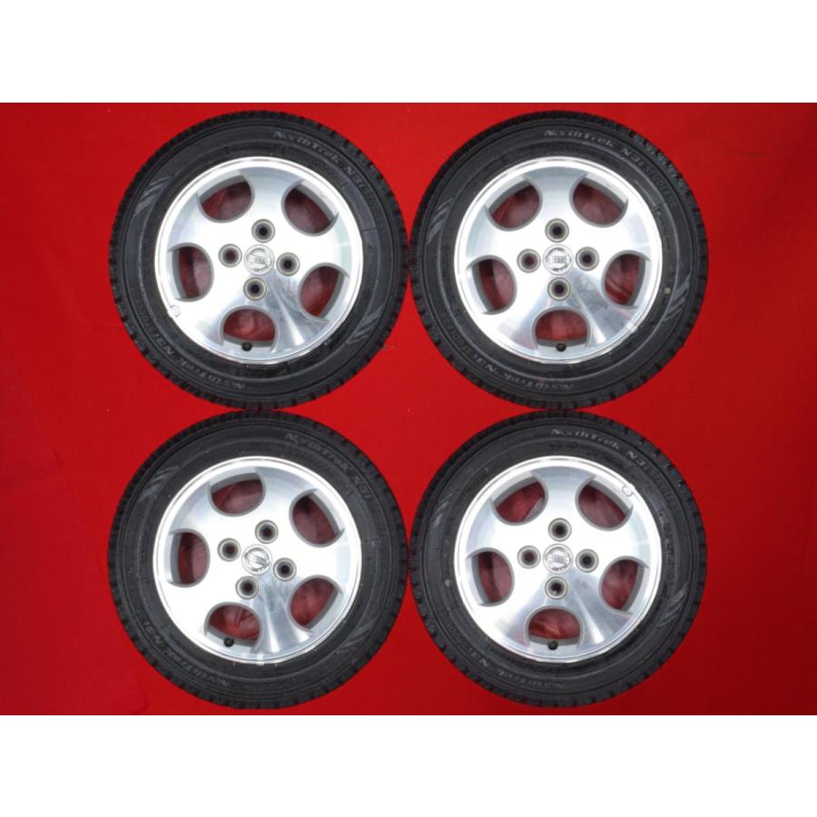 激安 4本SET】日産 オッティ 純正 アルミホイール [4.00B +46 PCD100