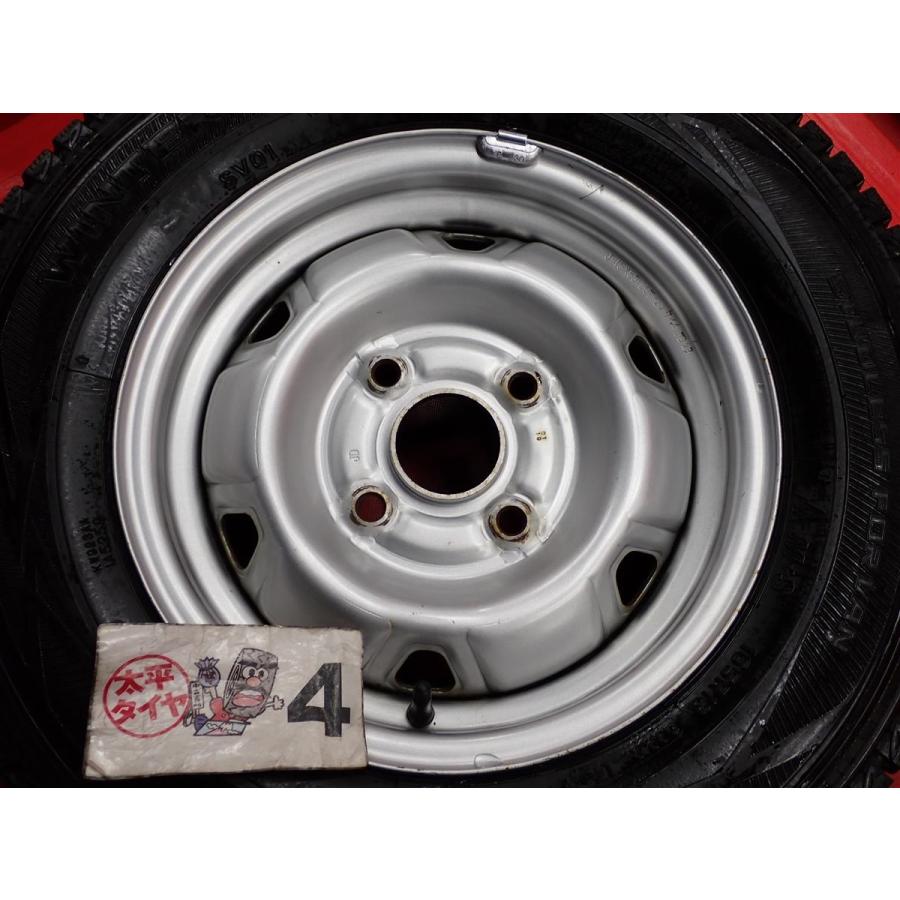 ②タウンエース スタッドレスタイヤ 13インチホイール2本セット 2/2 激安 4本SET】ライトエース/タウンエース 2WD 純正 [5J +27 PCD114.3