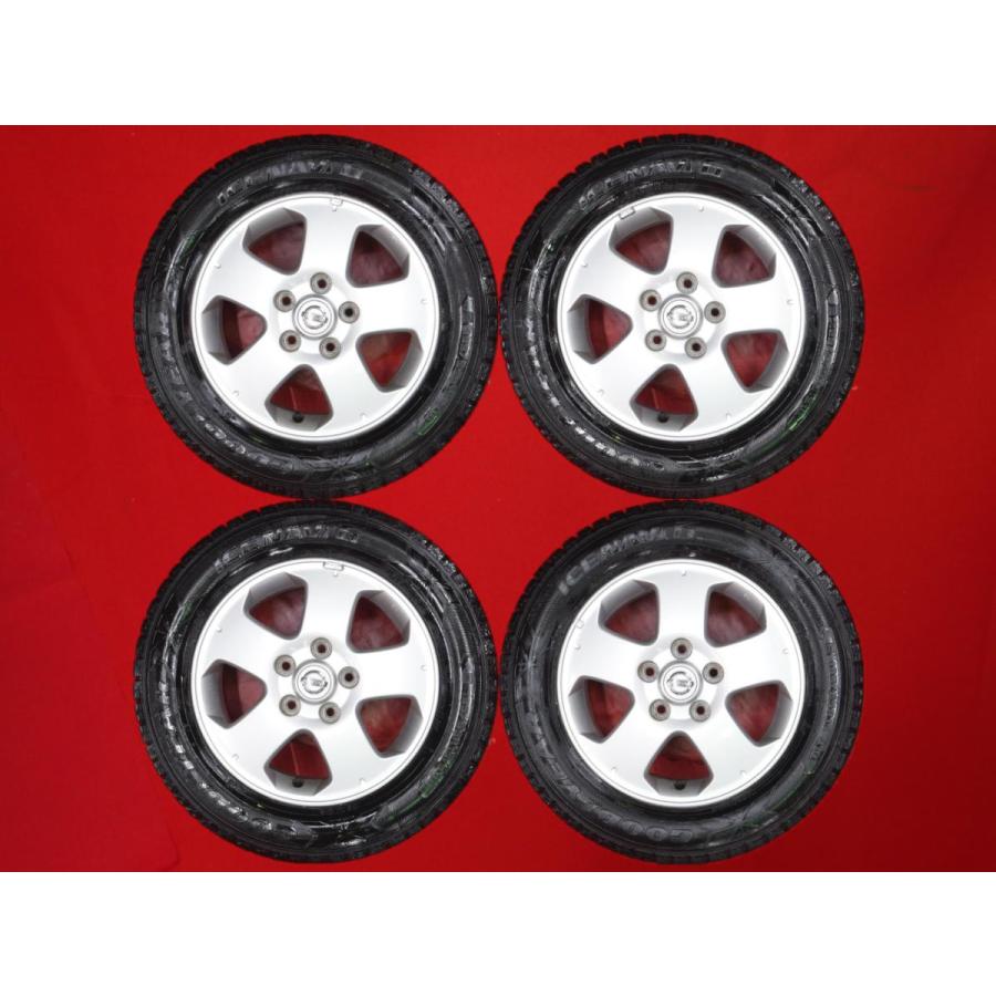 ① ニッサン セレナ純正アルミホイール 2本 送料込み 日産セレナ純正アルミホイール195/65/R15