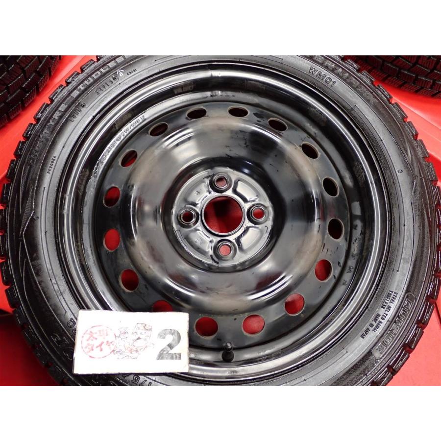 激安 4本SET】トヨタ ラクティス 100系 純正 スチールホイール [5.5J + 