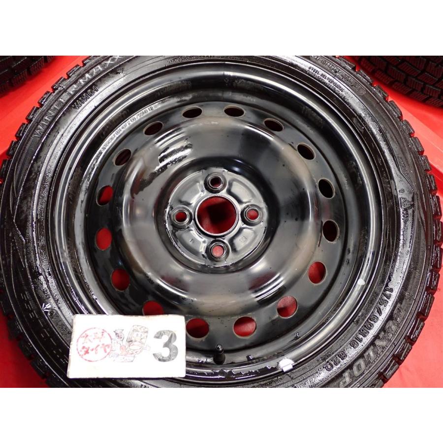激安 4本SET】トヨタ ラクティス 100系 純正 スチールホイール [5.5J + 