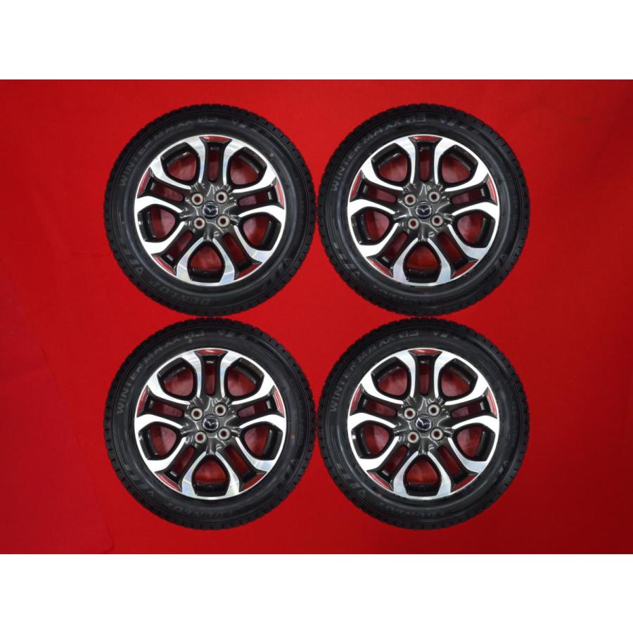 良品 4本SET】マツダ デミオ DJ系 純正 アルミホイール [5.5J +40